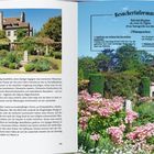 Besucherinformationen, Adresse in Varengeville-sur-Mer, Öffnungszeiten Mai-November. Bild eines Herrenhauses mit Garten.