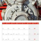 Ein Kalender für Februar 2027 zeigt eine silberne Maschine mit dem Schriftzug "ZIEGLER" auf rotem Hintergrund.