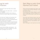 "Ordnung ist mehr als Aufräumen" und "Dein Weg zu mehr Ordnung, Klarheit und Freiheit" sind die Überschriften. Links: Beschreibung der Ordnung als Anker. Rechts: Karten als Hilfe zur persönlichen Praxis.