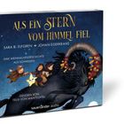 "Als ein Stern vom Himmel fiel" von Sara B. Elfgren, Johan Egerkrans. Illustration: Kinder reiten auf einem großen Ziegenbock.