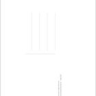 Das Bild zeigt fünf dünne vertikale Linien nah beieinander in der Mitte.