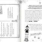 Postkarte mit Absender "Lore Constantia Hippe, Bornkoppel 84, 24109 Kiel". Eine Entschuldigung mit skizzierter Figur.