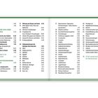 Inhaltsübersicht zu Salbei: Nutzen, Botanik, Heilanwendungen, Wirkungen, Beschwerden. Enthält Zeiten und Kapitelnummern.