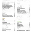Inhaltsverzeichnis: Themen wie Mathe, Deutsch, Aufsatz, Sachunterricht und spezifische Seitenzahlen zu jedem Unterpunkt.