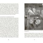 Seite 98-99 beschreibt den Kunstfabrikationssektor. Foto zeigt industrielle Kunstproduktion in einer großen Halle.