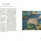 **Seite 10 – Vorwort. Das Gemälde „Die Stadt, die Brücke und die Burg – Schwerin“**  
Gemälde zeigt eine abstrakte Ansicht mit blauen und grünen Farbtönen, Landschaft und Wasser.