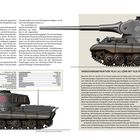 DEUTSCHE PANZER-PROTOTYPEN VK 70.01 (K) W 1670 Löwe. Versuchskonstruktion 70.01 (K) Löwe mit 12,8-cm-Kanone.