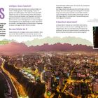 Texte im Bild:

- "KI verändert ALLES"
- "Wieso beherrschen wir Menschen die Welt? Was bedeutet KI für deine Zukunft?"
- "Intelligenz: Unsere Superkraft"
- "Das neue Zeitalter der KI"
- "KI beeinflusst deine Zukunft"
- "PRO FACT Die Veränderung der Welt"

Unter dem Text ist eine Panoramaaufnahme einer Stadt bei Nacht. Eine Straße mit Lichtern führt entlang der Küste.