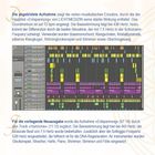 Die abgebildete Aufnahme zeigt viele musikalische Einsätze. Enthält Beschreibungen über Grundmetrum und Instrumente.