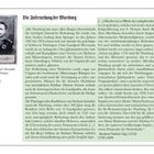 Die Auferstehung der Wartburg. Großherzog Carl Alexander von Sachsen-Weimar-Eisenach (1818–1901). Text über die historische Bedeutung der Wartburg in Deutschland. Ein Porträt zeigt den Großherzog in militärischer Kleidung.