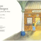 "Mit Maus in den Bergen: Eine Wanderung durch die Natur" von William Snow, übersetzt von Susanne Weber. Illustration: Maus kauft Ticket.