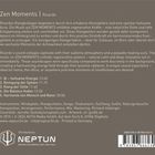 Texte: "Zen Moments | Ricardo", "1. Qi – heilsame Energie 13:45", "5. Harmonie von Mensch und Natur 20:06".  
Design: Schlichtes Layout. Unten Neptun-Logo.
