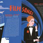 Celine Dion – „My Heart Will Go On“; Adele – „Skyfall“; FILM SONGS. Illustrationen zeigen Szenen von Titanik und James Bond.