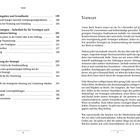 Linke Seite: Inhaltsverzeichnis mit Kapiteln zu Ehegatten, Sicherheit für Vermögen und Strategieumsetzung. 

Rechte Seite: Vorwort über Strategien zur Steueroptimierung.