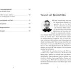 "Vorwort von Dominic Frisby. Inhaltsangabe mit Kapitelüberschriften und Seitenzahlen. Schwarz-weiß Porträt eines Mannes."