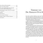 Inhaltsverzeichnis zeigt Kapitelüberschriften mit Seitenzahlen. Rechts Vorwort von Dr. Hermann Otto Solms über Rainer Zitelmann.