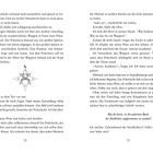 Seiten 32-33 eines Buches. Erzählt von einem sprechenden Polarfuchs, einem Wappen und der "Aurora Academy". Enthält humorvolle Dialoge.