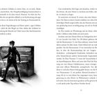 Text: Callidora arbeitet in einem Dojo. Sie unterrichtet Judo, Aikido und Tai-Chi, putzt jedoch meist im Sir John Soane’s Museum. Beschreibung: Illustration eines Jungen vor einem alten Klavier.