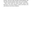 Ein Dank für Unterstützung auf dem Lebensweg. Erwähnt sind Freunde, Familie und speziell Hannelore, Carolin und Marcus.