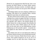 Seite 1 beschreibt eine Verbindung zur Fünften Sinfonie von Mahler. Texte über musikalische Vorlieben und Inspirationen.