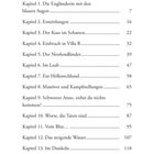 INHALT:
1. Die Engländerin mit den blauen Augen 7
2. Ermittlungen 16
3. Der Kuss im Schatten 22
4. Einbruch in Villa B 32
5. Der Neufundländer 39
6. Im Laub 47
7. Ein Höllenschlund 58
8. Manöver und Kampfstellungen 65
9. Schwester Anne, siehst du nichts kommen? 75
10. Worte, die Taten sind 87
11. Vom Blut… 95
12. Das steigende Wasser 107
13. Im Dunkeln 118
14. Der Jungbrunnen 126