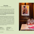 Winstubs
Einmal im Puppenhaus sitzen

Die deftige Küche mit Fleischsnacka, Flammkuchen, Presskopf und Sauerkraut gibt dann die perfekte Grundlage für eine Karaffe Wein.

Links: Restaurantbeschreibung, rechts: gedeckter Tisch vor Holzwand mit farbigem Bild.
