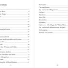 Das Inhaltsverzeichnis listet Themen wie Rose, Tulpe, Sonnenblume, Jasmin, Hortensien und Amaryllis auf den Seiten 5 bis 123.
