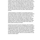 Seite 6. Vorwort. Text über Architektur und die Bedeutung von Entwurf und Konstruktion, inspiriert durch den Vater.