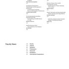 Buchrezensionen und Fakultätsnachrichten mit Titeln, Autoren und Seitenzahlen. Liste von Themen: Architektur, Forschung, Ausstellungen.