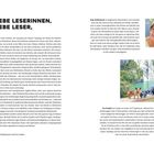 **Titel:** LIEBE LESERINNEN, LIEBE LESER,

**Links oben:** Camping am Wasser freut nicht nur Fellnasen, deren Sternzeichen Seehund ist

**Absatz:** Was ist... am Wasser!