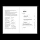 Inhaltsverzeichnis mit Kapiteln über Anbetung, Musik und Singen; Impressum links. Schwarz-weißes Layout.