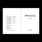 Links: Impressum mit Verlagsinformationen. Rechts: "Offenbarung", "Bibeljournal", "Lutherübersetzung" mit Verbum Medien Logo.