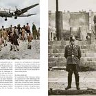 "Nach der Blockade" und "Ein Westberliner Polizist" beschreiben Szenen mit einem Flugzeug und Mauerbauarbeitern.