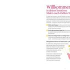 Willkommen in deiner kreativen Malen-nach-Zahlen-Welt! Illustration: Teekanne mit Blumen.