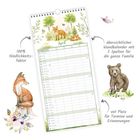 Text: "Schulferien 2027", "inklusive Schulferien", "Schöne Ferien!". Kalenderseite mit bunten Schmetterlingen und Sonne.