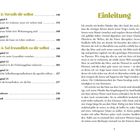 Linke Seite: Inhaltsverzeichnis mit Kapiteln der Abschnitte 3 und 4. 

Rechte Seite: Fließtext beginnt mit "Einleitung".