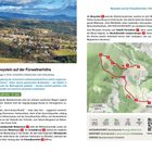"Novystein auf der Fürwallnerhöhe" und "Ab Rinnegg in einer schlanken Halbrunde nach Kreuzberg."