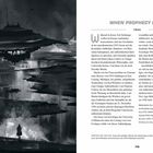 **WHEN PROPHECY FAILS**  
1954  
Illustration: Dunkle Landschaft mit schwebendem, futuristischem Gebäude und kleinen Flugobjekten.