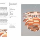 PH Artischockenlampe 1958, Poul Henningsen. "Die Zukunft kommt von selbst, der Fortschritt nicht." Designbeschreibung.