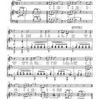 "Abschied", Franz Schubert, D 578, 24. August 1817. Noten mit Gesang und Klavierbegleitung, Text: "Le-be wohl, du lie-ber Freund".