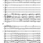 "N. 11 TERZETTO" mit den Namen "Olimpia, Dorinda e Cliserio" und Noten für verschiedene Instrumente und Gesang.