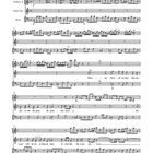 1753/I. Air, Andante larghetto, Violino I/II, Tenore solo, Bassi. Musiknoten auf fünf Zeilen mit Textaufschrift "Blessed...".