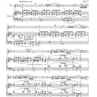 Notenblatt mit Titel "Sonate", Abschnitt "Moderato", Opus 94, für Flöte und Klavier.