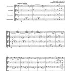 "Moonlight Serenade. Slowfox. Moderato - Swinging. Glenn Miller (1904-1944). Arrangement von Wolfgang Hantel." Notenblatt für Saxophone.