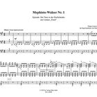 "Mephisto-Walzer Nr. 1", Tanz in Dorfschenke aus Lenaus "Faust", von Franz Liszt, für Orgel bearbeitet von Martin Schmeding.