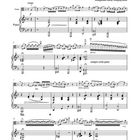 Notenblatt mit Titel "Czardás Danse Hongroise, opus 10" von Adolphe Fischer. Viola und Klavier-Partitur.