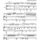 Notenblatt zu "Czardás Danse Hongroise opus 10" von Adolphe Fischer, arrangiert von Wolfgang Birtel, für Flügelhorn und Klavier.