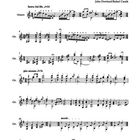 Notenblatt mit dem Titel "Come again, sweet love doth now invite" von John Dowland/Rafael Català, für Gitarre arrangiert.