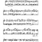 "Orpheus Blicke. Fünf Stücke für Klavier. I. Persephone / Kore" von Nikolaus Brass (2023), Notenblatt mit detaillierten Noten.