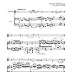 "Sonata", Miroslav Kabeláč op. 2. Noten für Corno in F und Klavier, mit Anweisungen wie "Pesante" und "poco marcato".
